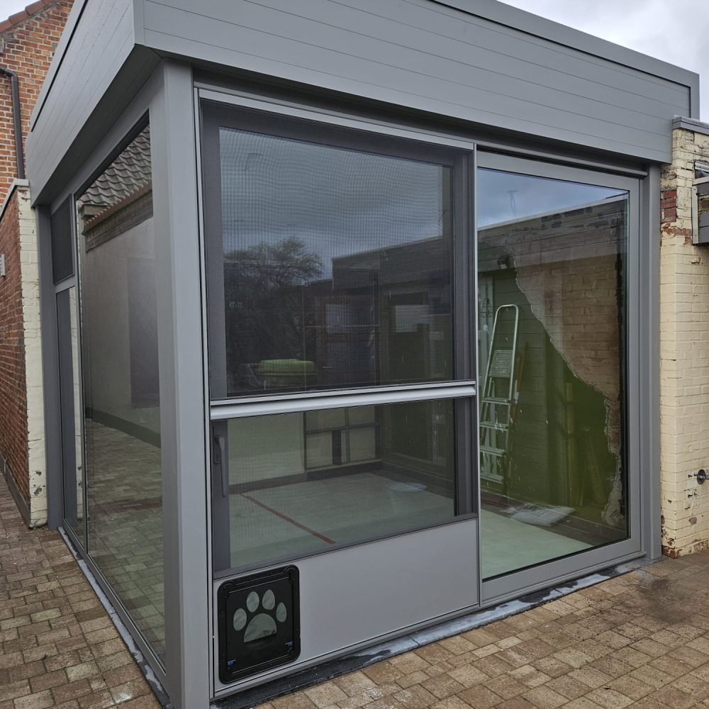 Aanbouw huis